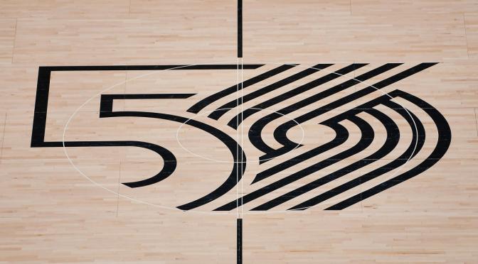 Blazers revelam quadra da 50ª temporada