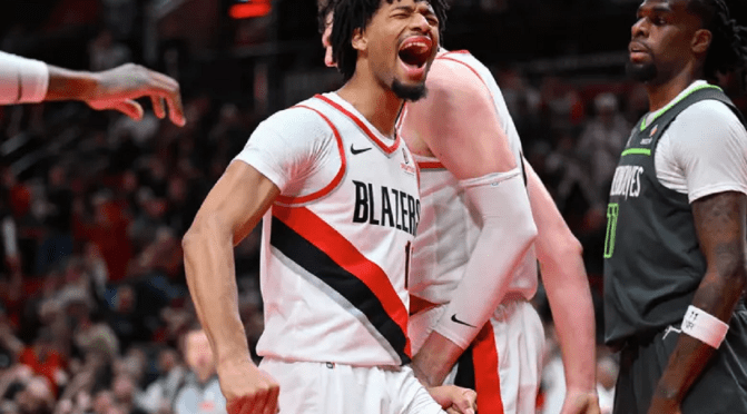 A Impactante Volta de Shaedon Sharpe aos Blazers
